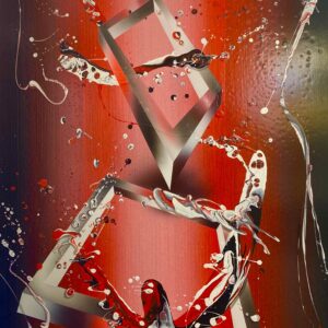 Handgemaltes Airbrush-Bild Nr. 16 – Unikat von Poulis Creative Art